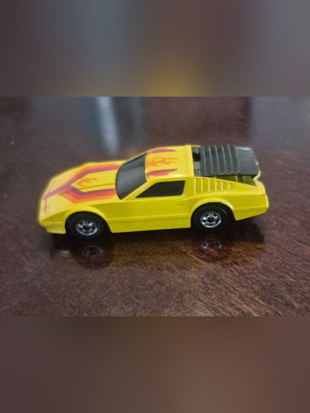 Hot Wheels Yellow Nissan 300 ZX Crack Up Car 1983 Vintage Diecast 1:64 RARE